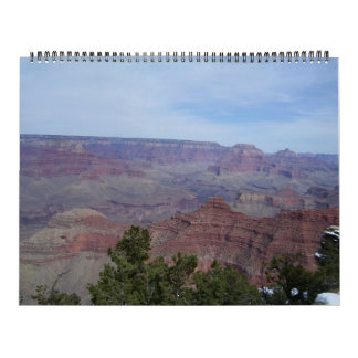 Calendrier Mural vue de canyon grand