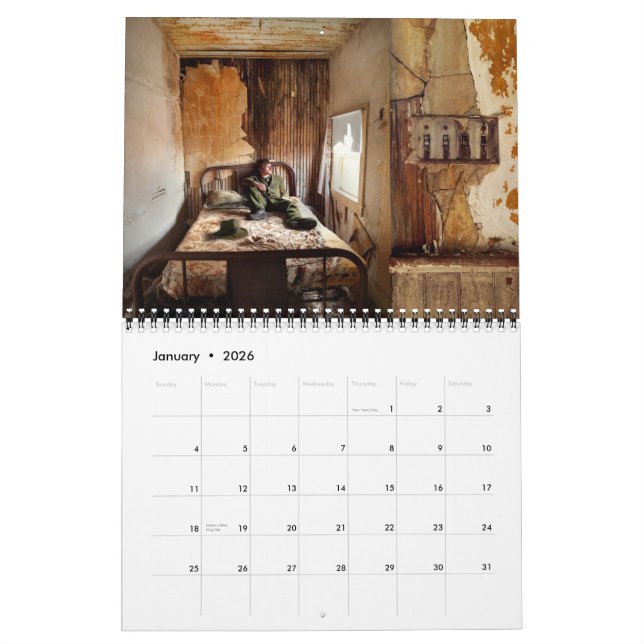 Calendrier Mural Vue rétrospective 2010 (Jan 2026)