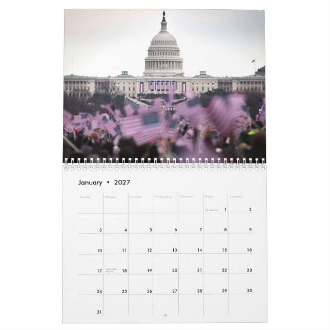 Calendrier Mural Washington D.C. Photography Calendar (Jan 2027)
