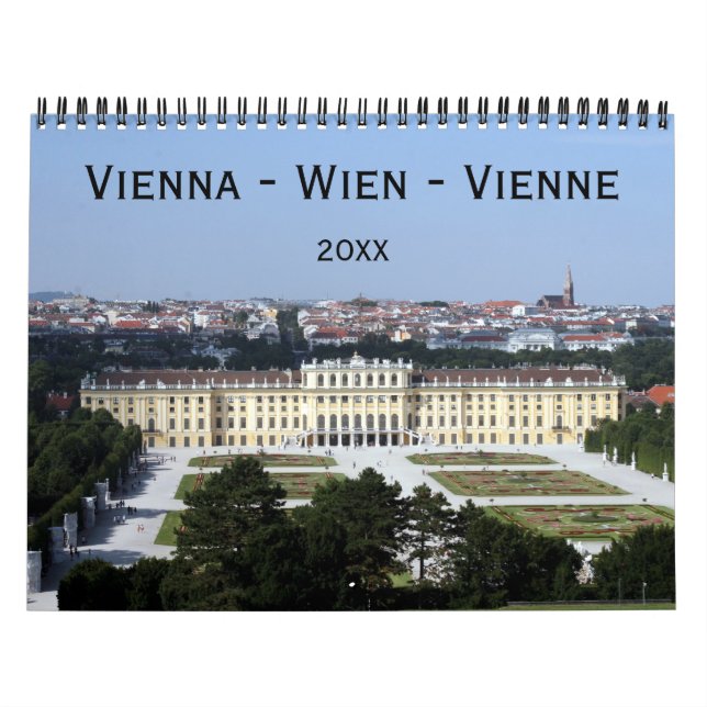 Calendrier Mural wien 2025 (Protection)