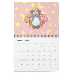 Calendrier Mural Wizard