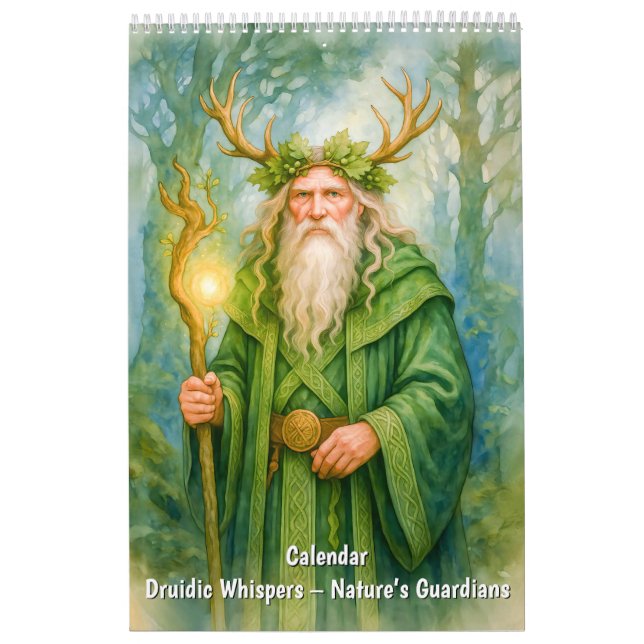 Calendrier Murmures druidiques – Gardiens de la nature (Protection)
