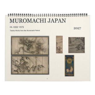 Calendrier Muromachi Japon env. 1333–1573 Douze œuvres d'art 