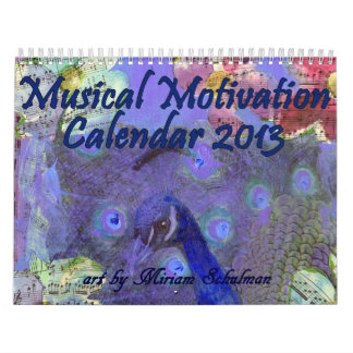 Calendrier musical 2013 de motivation