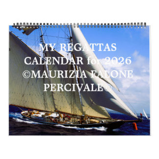 Calendrier My Regattas Calendar for a Joyful 2026.  