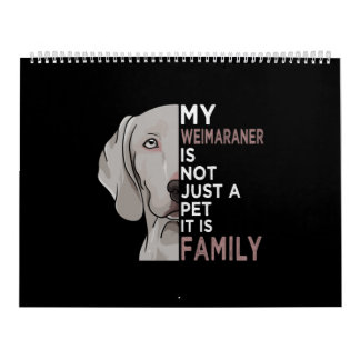 Calendrier My Weimaraner