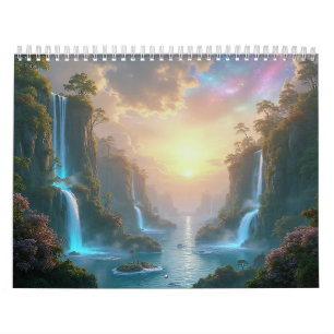 Calendrier Mystical Nature Paysages 2026 Mur d'Imaginaire