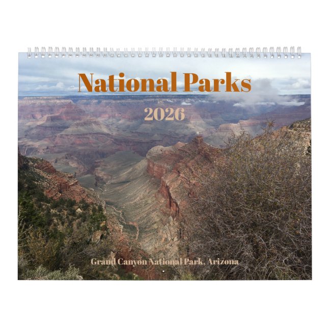 Calendrier National Parks Photographic 12-Month 2026 Calendar (Protection)