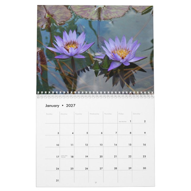 Calendrier Nature 2013 (Jan 2027)