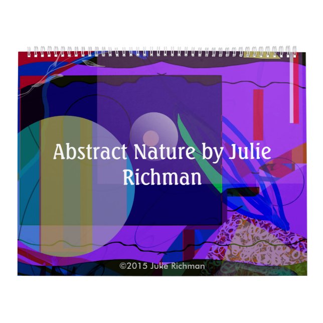 Calendrier Nature abstraite par Julie Richman (Protection)