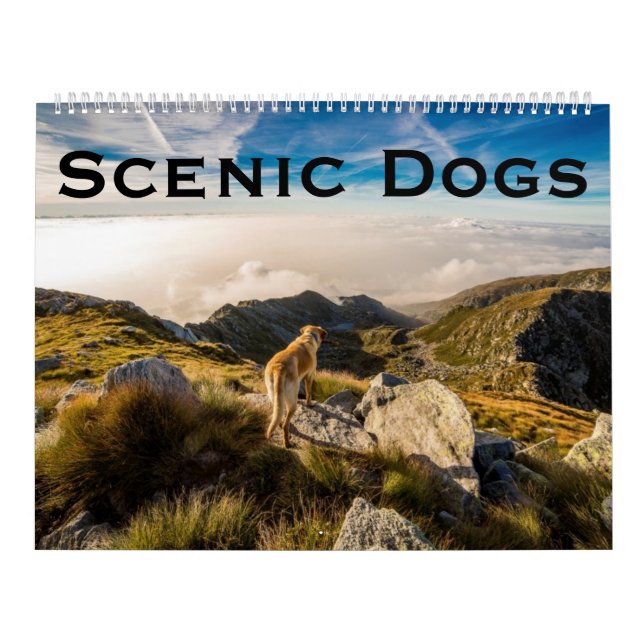 Calendrier Nature pittoresque de chiens (Protection)