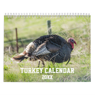 Calendrier Nature sauvage Turquie