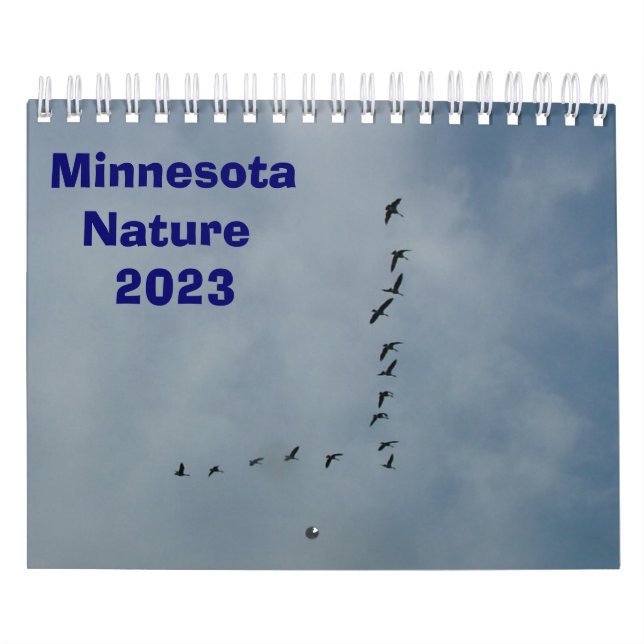 Calendrier naturel du Minnesota 2023 (Protection)
