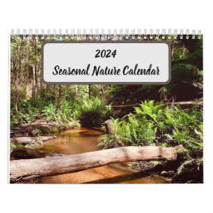 Calendrier naturel saisonnier 2024