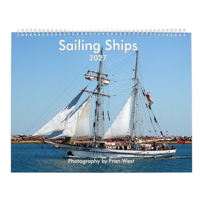 Calendrier Navires à voile 2027 (Protection)