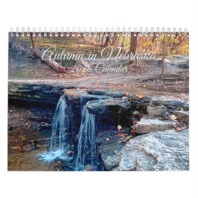 Calendrier Nebraska Autumn 2026 calendar (Protection)