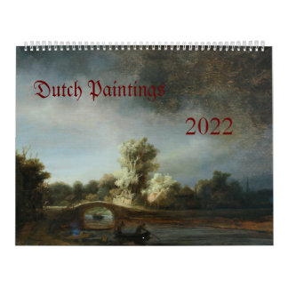 Calendrier néerlandais des peintures 2022