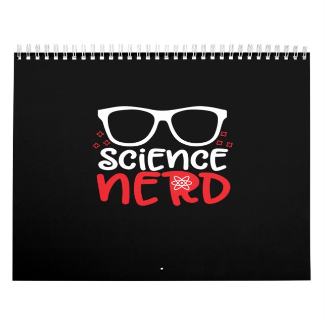 Calendrier nerd scientifique (Protection)