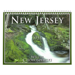 Calendrier New Jersey 2023 par Walter Choroszewski - (Medium)