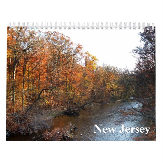 Calendrier New Jersey 2025 (Protection)