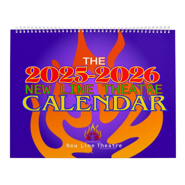 Calendrier New Line Theatre's 2025-2026 Photo Calendar (Protection)
