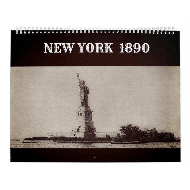 Calendrier New York 1890 (Protection)