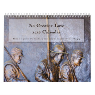 Calendrier No Greater Love 2026