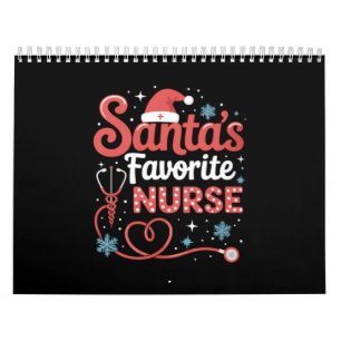 Calendrier Noël de l'infirmière préférée de Santa 