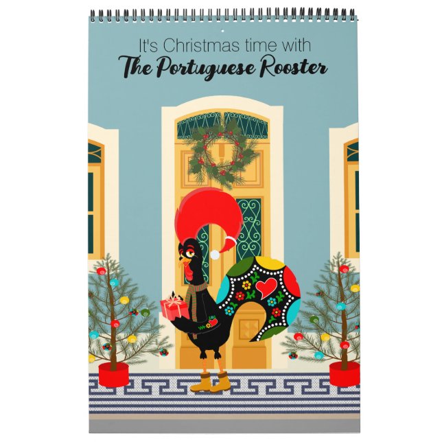Calendrier Noël du coq portugais 2024 (Protection)