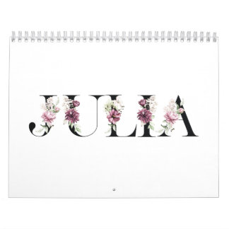 Calendrier Nom Julia