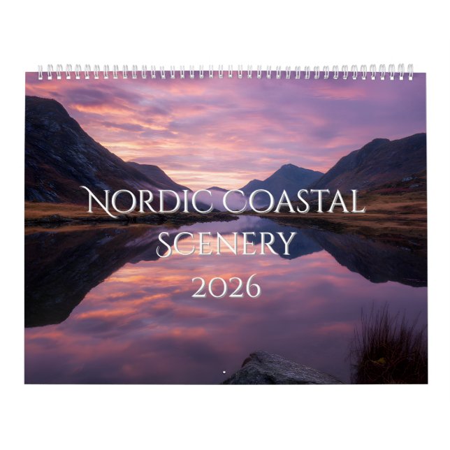 Calendrier Nordic Coastal Scenery (Protection)