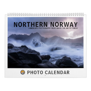 Calendrier Norvège Paysage 2025