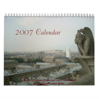 Calendrier Notre année