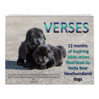 Calendrier Notta Bear Terre-Neuve Versets