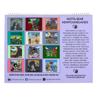 Calendrier Notta Bears Chien d'État de l'Oregon : le Terre-Ne