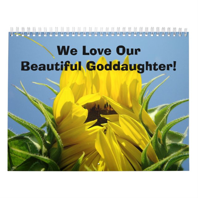 Calendrier Nous aimons notre belle filleule Nature (Protection)