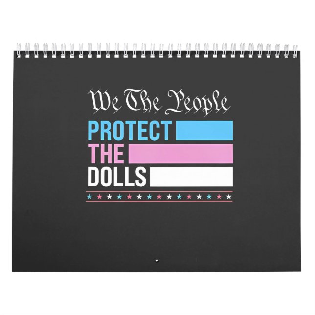 Calendrier Nous Les Gens Protégeons Les Poupées LGBT Transgen (Protection)