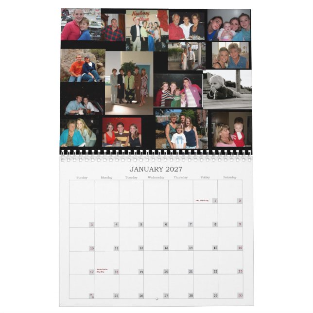 Calendrier Nous vous aimons (Jan 2027)