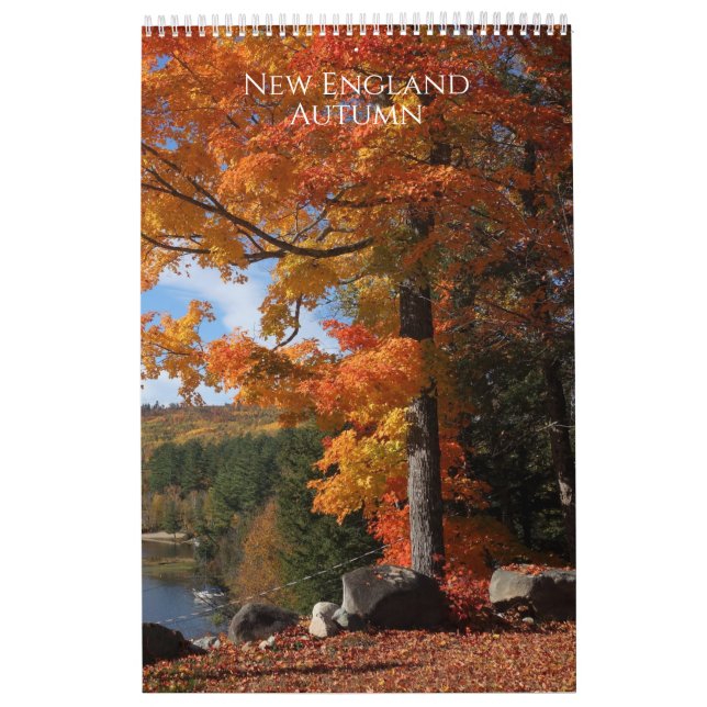 Calendrier Nouvelle-Angleterre automne (Protection)