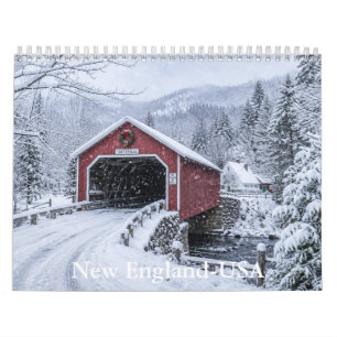 Calendrier Nouvelle-Angleterre-États-Unis