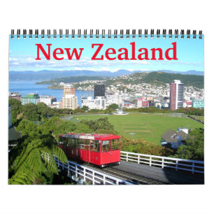 Calendrier Nouvelle-Zélande - Océanie -