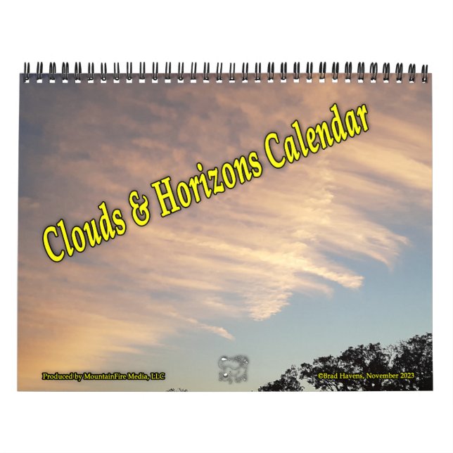 Calendrier Nuages et Horizons (Protection)