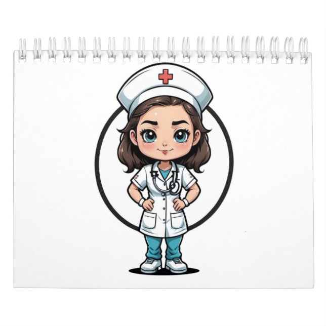 Calendrier Nurse Calendar Collection - Inspiring Nursing Logo (Protection)