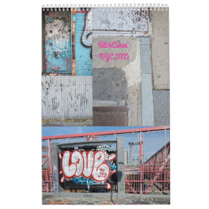 Calendrier NYC 2025 par Bitchcakes