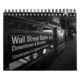 Calendrier NYC - Photographie originale de Tony
