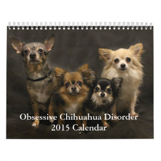 Calendrier obsédant du désordre 2015 de chiwawa