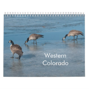 Calendrier occidental de photo du Colorado
