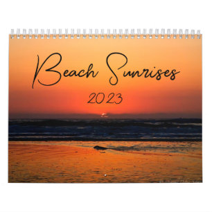 Calendrier Ocean Beach Sunrise