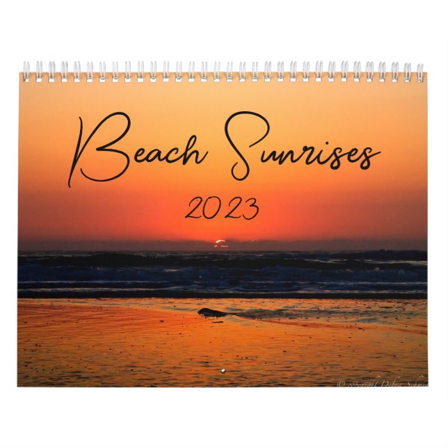 Calendrier Ocean Beach Sunrise (Protection)