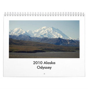Calendrier Odyssée 2010 de l'Alaska